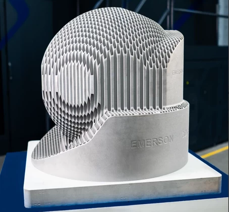 Emerson druk 3D z metalu