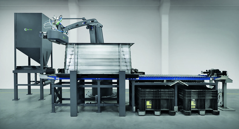Drukarka 3D do piasku ExOne S-Max Flex