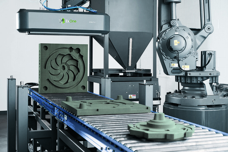 Drukarka 3D do piasku ExOne S-Max Flex